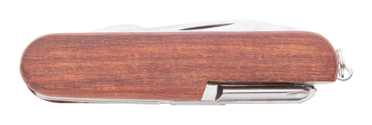 Pocket knife BAIKAL with wooden surface