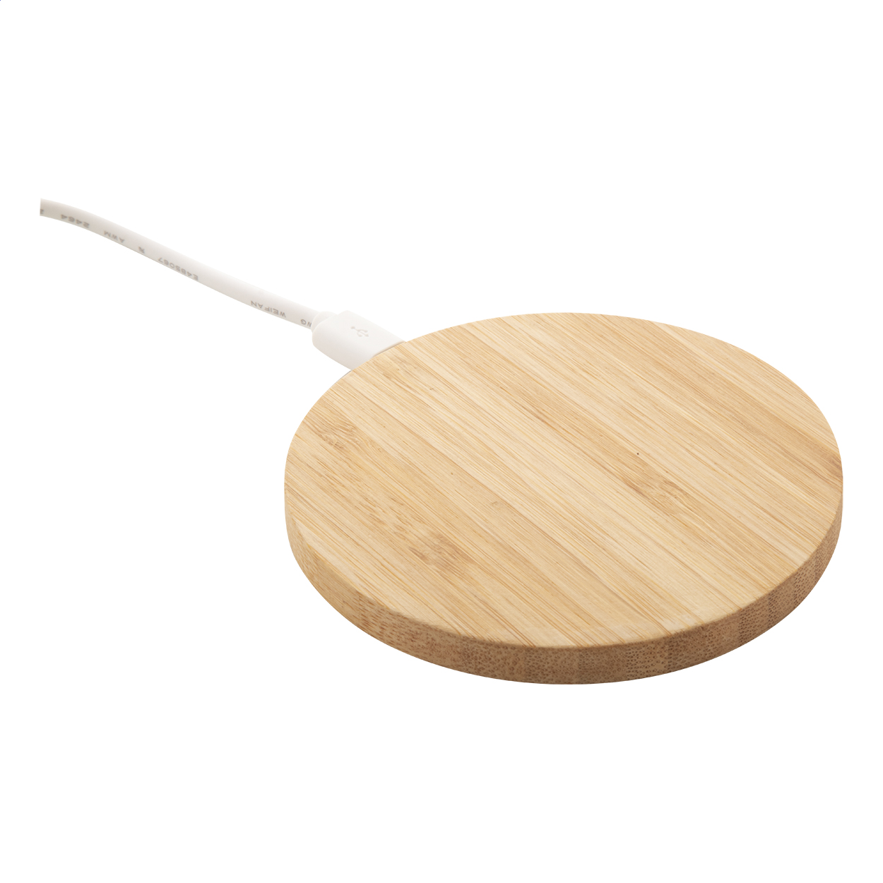 Bambusová bezdrátová nabíječka WIRBO - přírodní