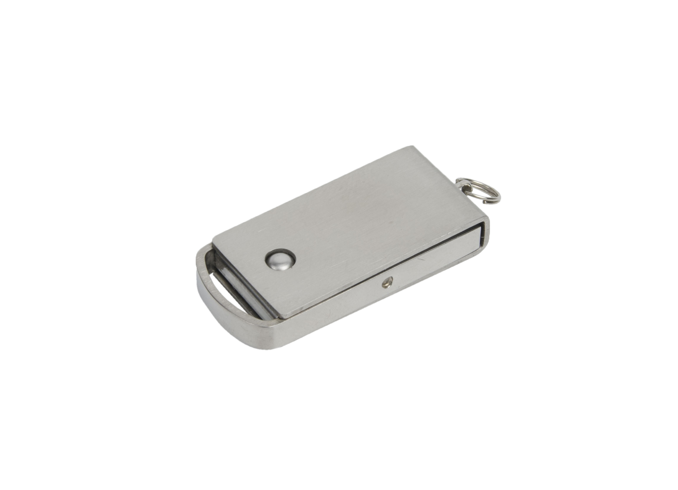Mini USB flash disk HEBER stříbrná