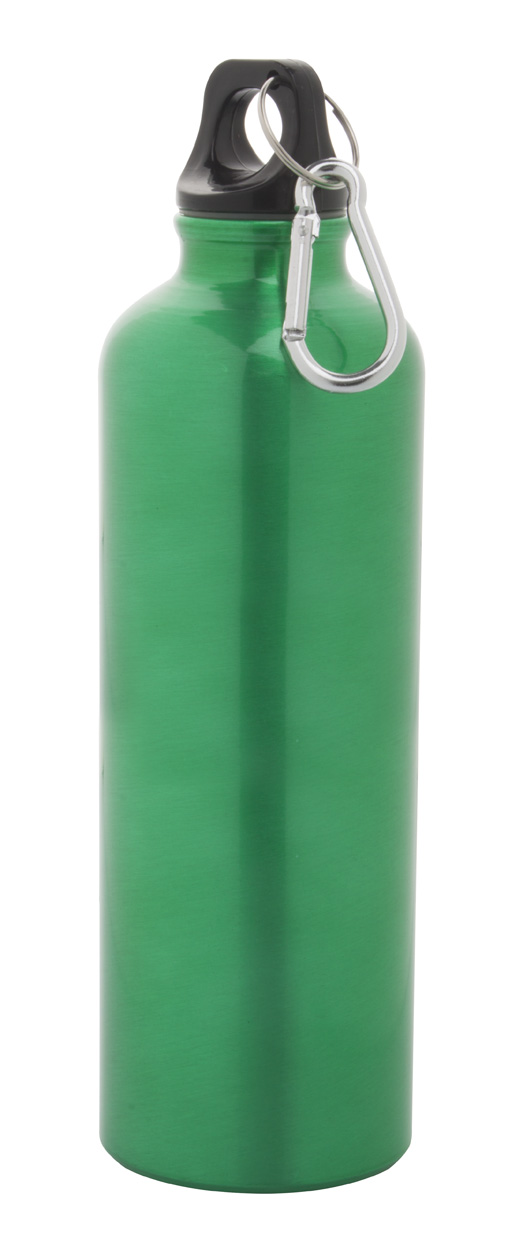 Kovová sportovní lahev MENTO XL s karabinkou, 750 ml