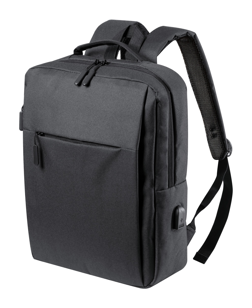 Polyesterový městský batoh PRIKAN s prostorem na notebook
