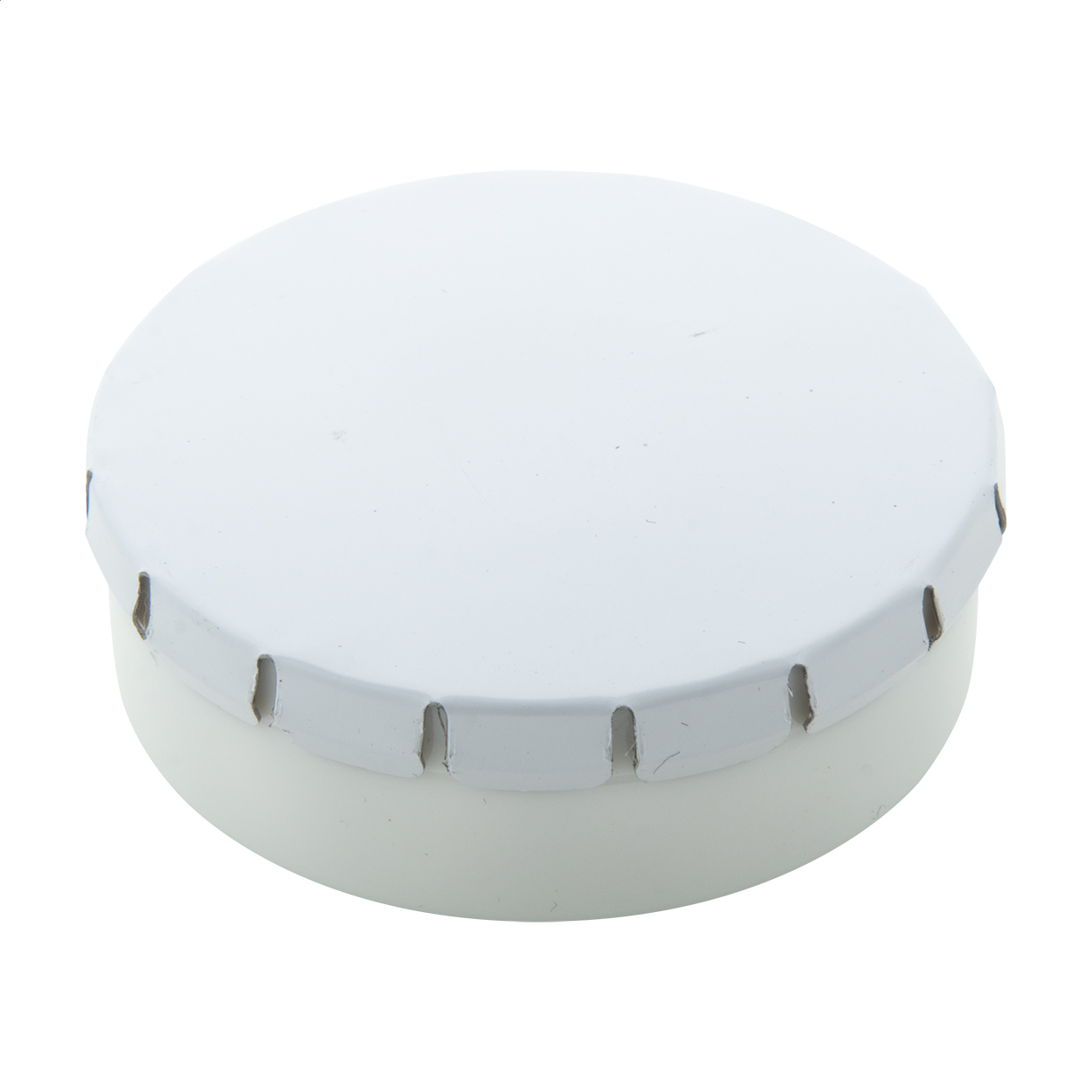 Plastová krabička s mentolovými bonbóny CLICKTOO - bílá