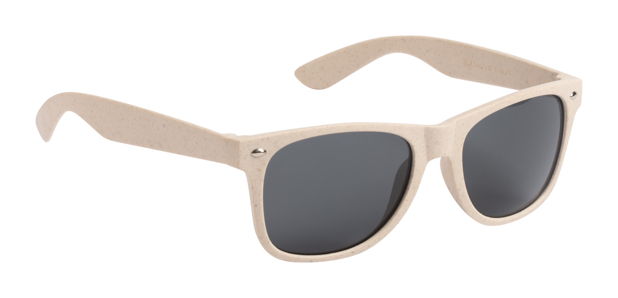 Plastic sunglasses KILPAN - beige