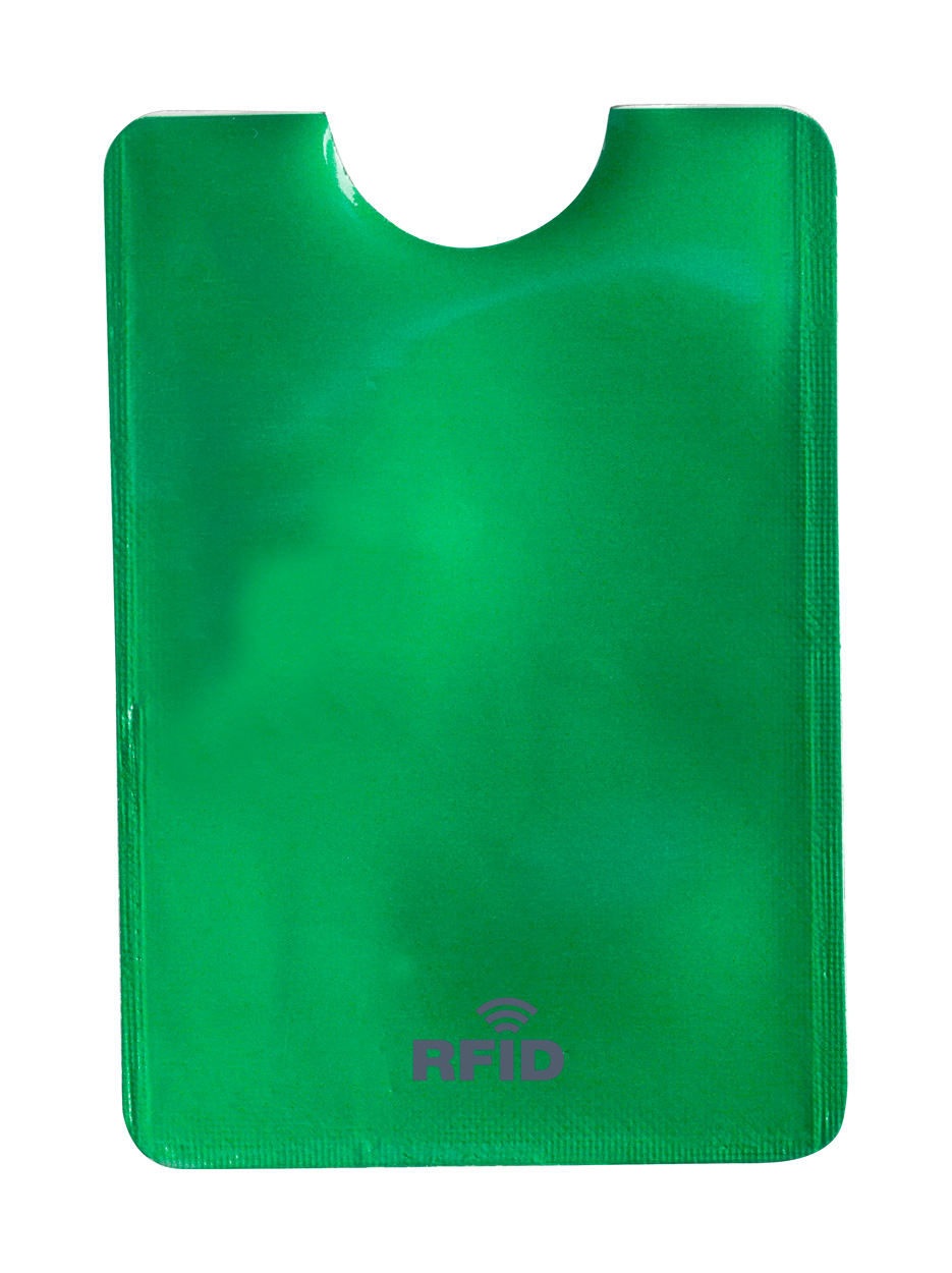 Plastic card holder RECOL with RFID protection