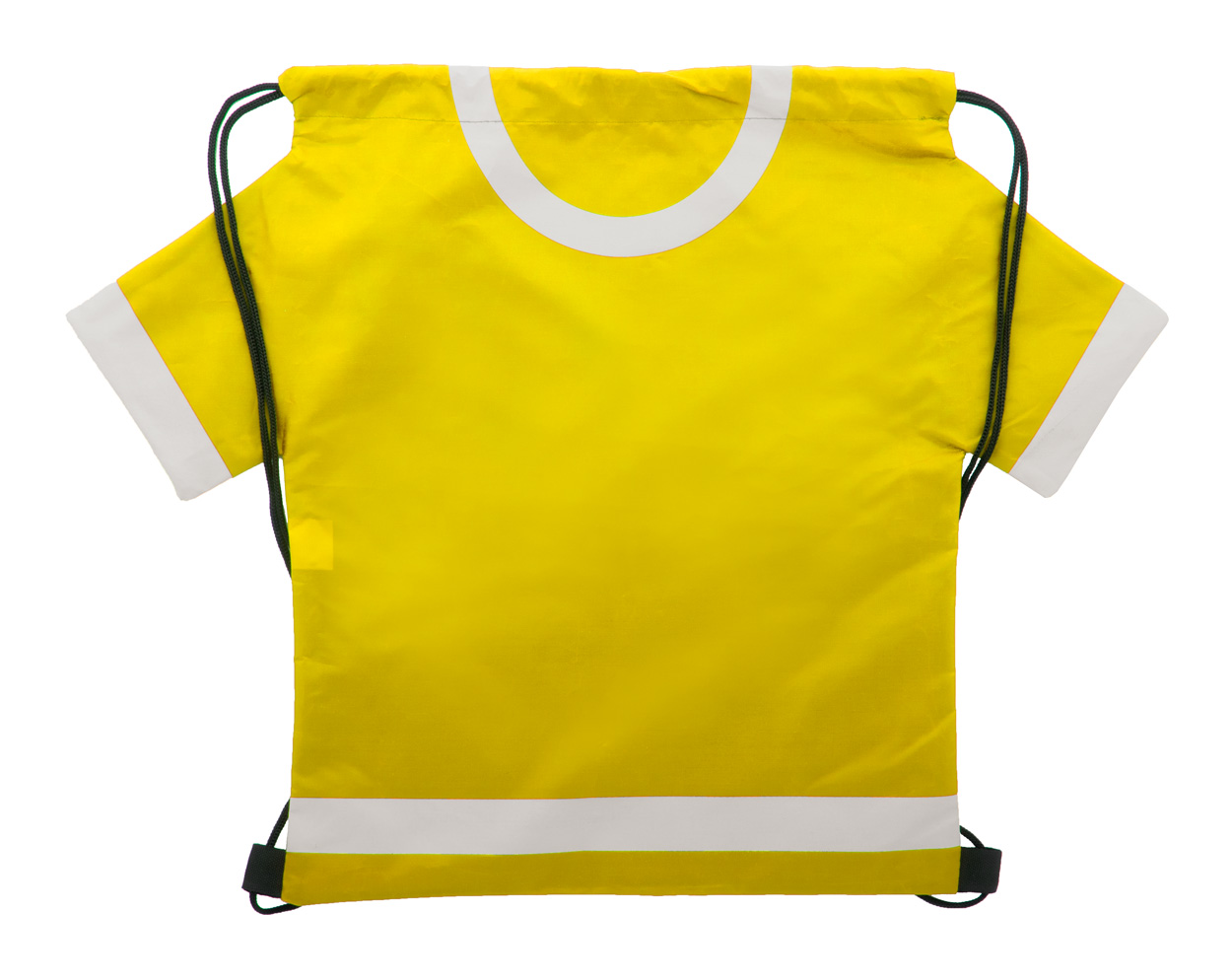 Polyester PAXER drawstring backpack in the shape of a T-shirt
