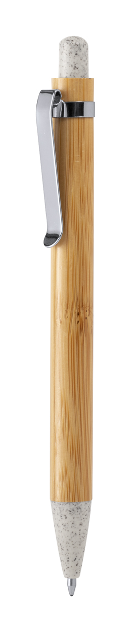 Bambusové kuličkové pero TREPOL - béžová