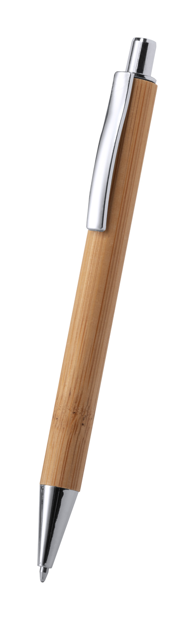 Bambusové kuličkové pero REYCAN - přírodní