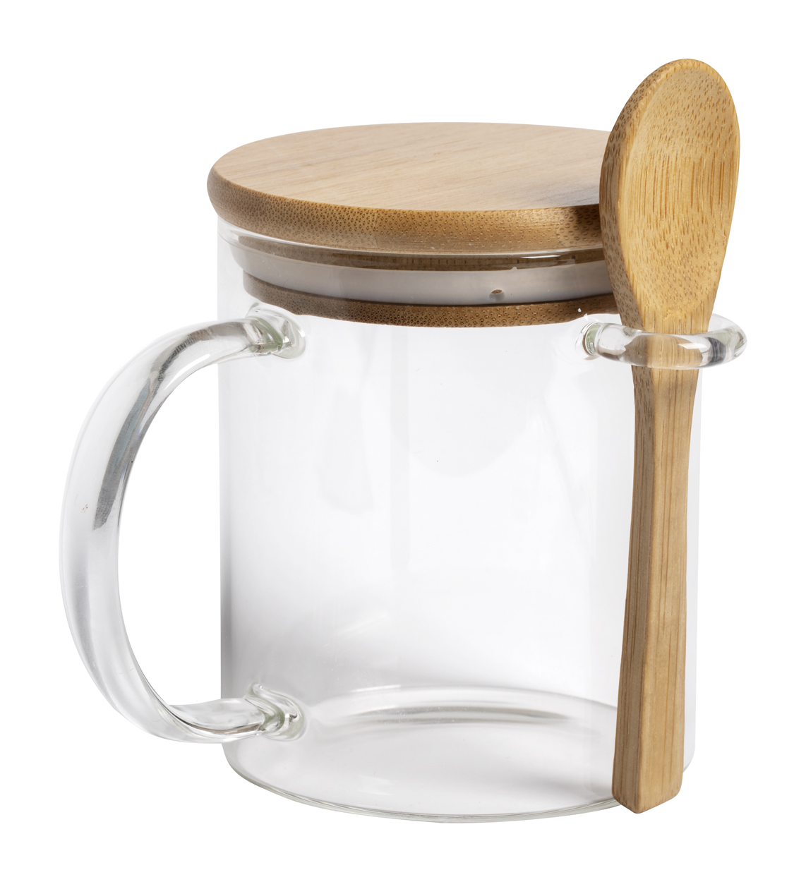 Kipal glass mug Natural