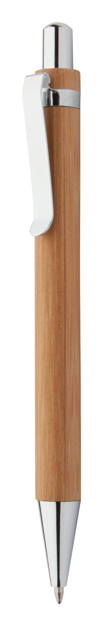 Bambusové kuličkové pero BASHANIA BLACK - přírodní
