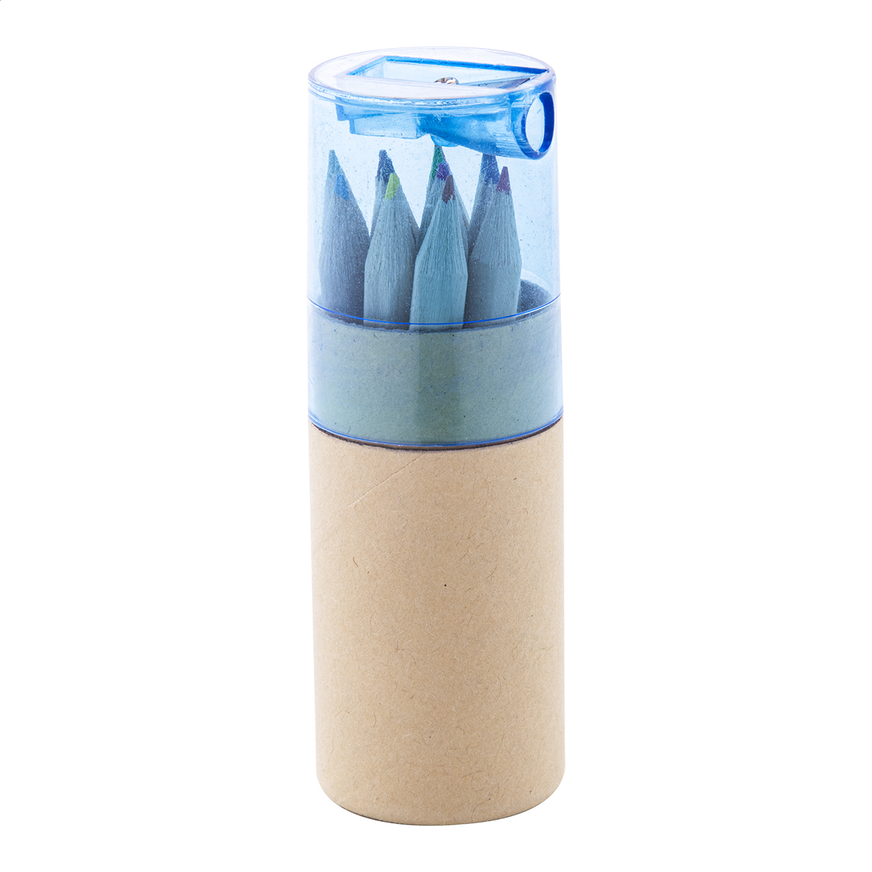 Sada pastelek v papírové tubě GALLERY 12 s ořezávátkem