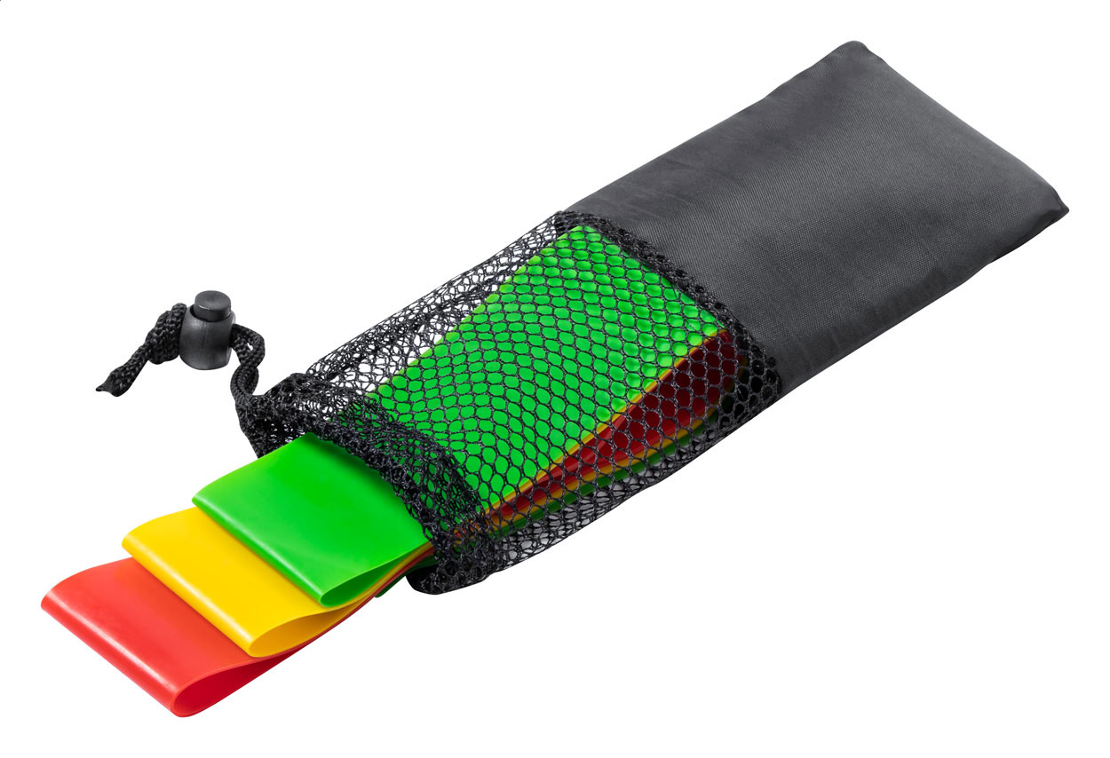 Resban sada gum na cvičení Vícebarevná