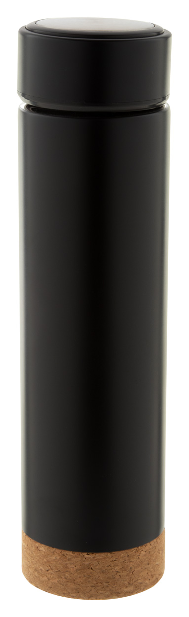 Metal thermos WHISTLER with cork detail, 450 ml
