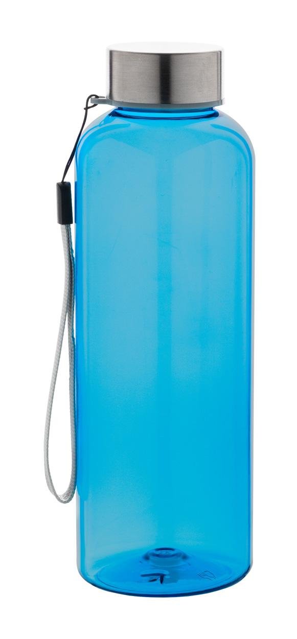 Plastová sportovní lahev PEMBA z recyklovaného materiálu, 500 ml