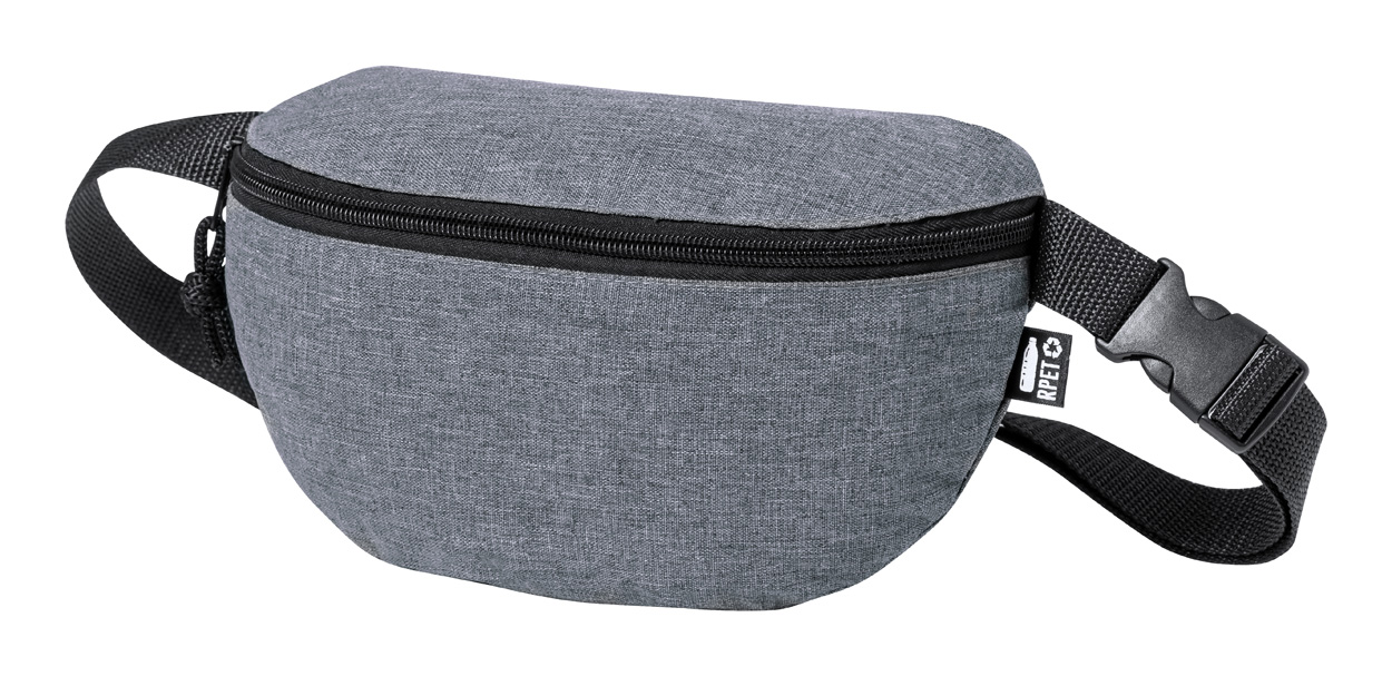  PARKS waist bag made of recycled material - grey mélange