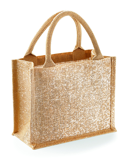 Bag Westford Mill Shimmer Jute Mini Gift Bag