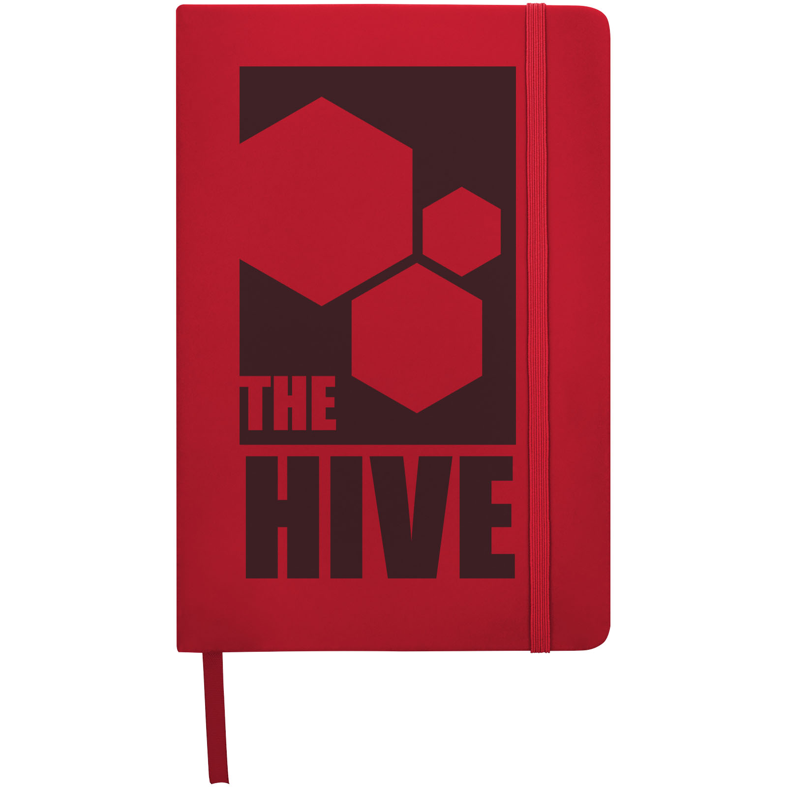 Poznámkový blok KITH s elastickým zavíráním, A5 - red Poznámkový blok KITH s elastickým zavíráním, A5 - red