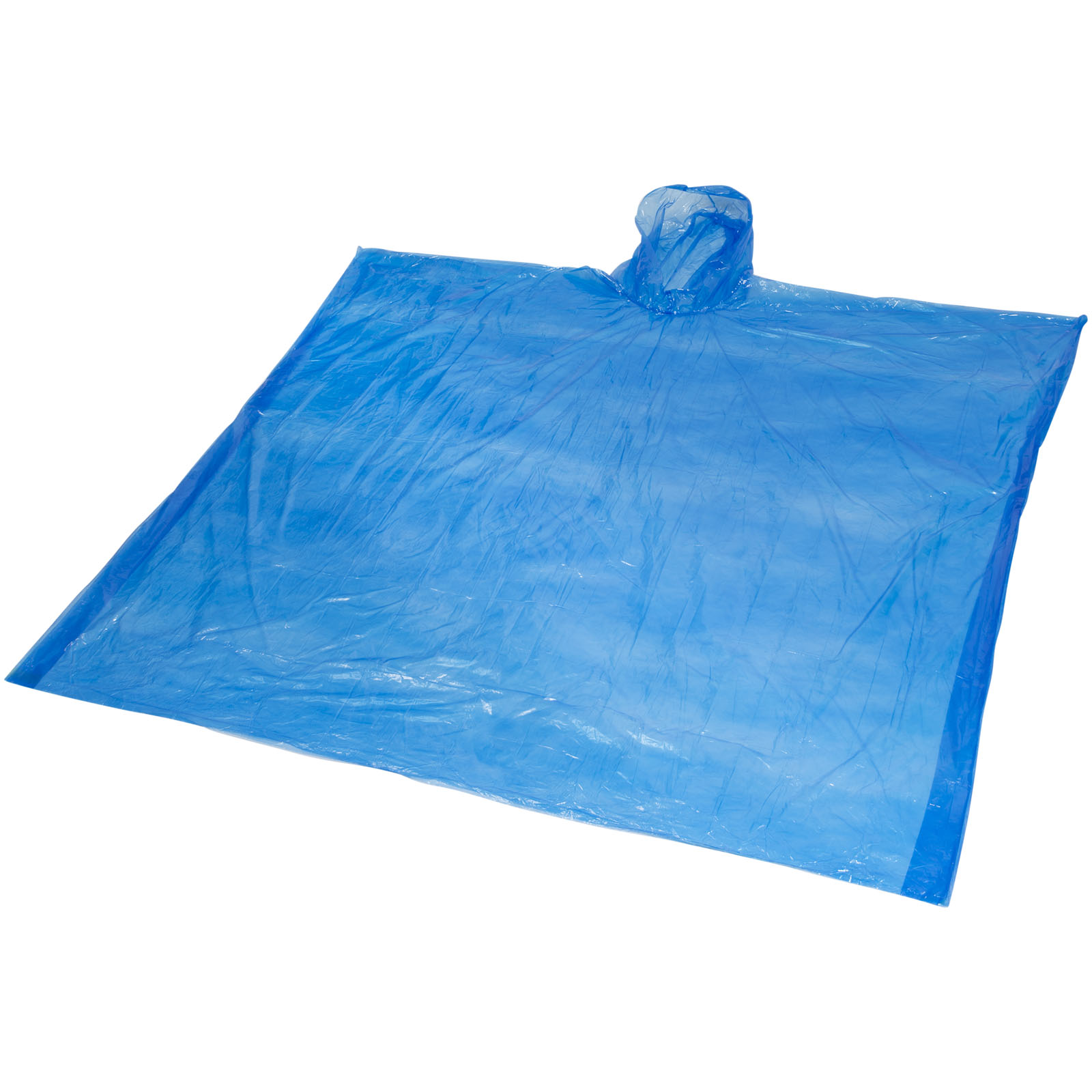 Recyklované jednorázové pončo do deště Mayan s úložným vakem Royal blue