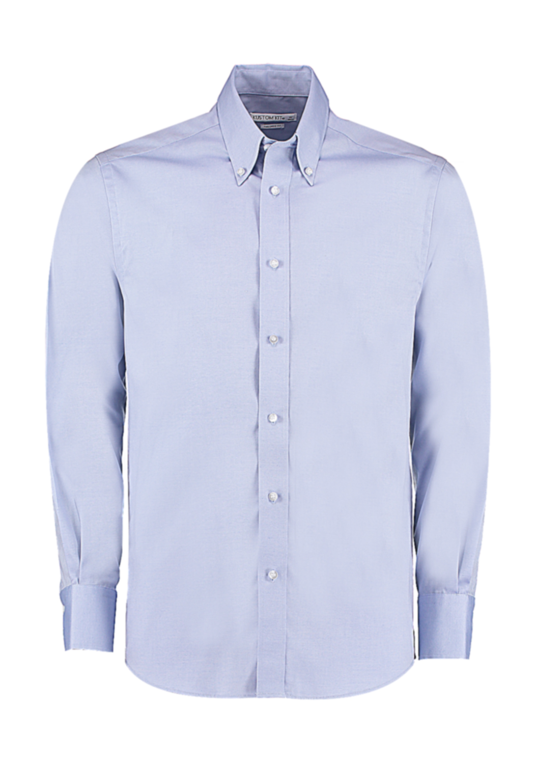 Pánské tričko s dlouhým rukávem Kustom Kit Tailored Fit Premium Oxford