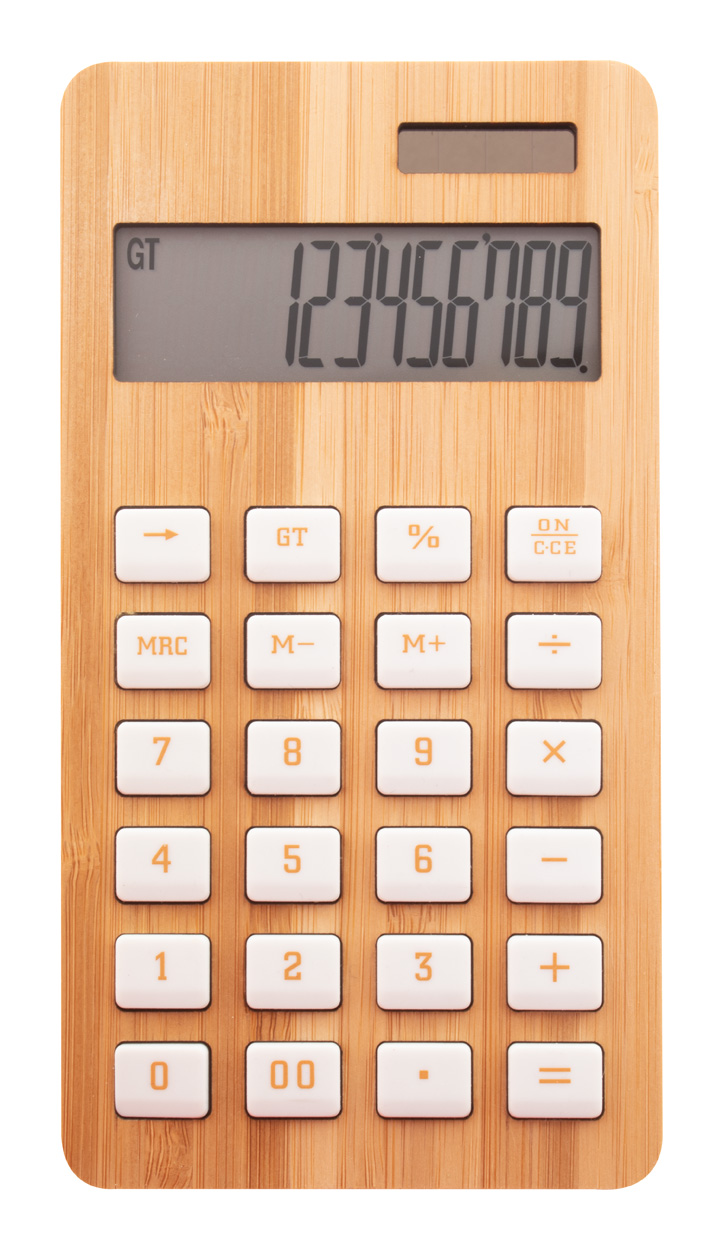 Bamboo calculator BOOCALC - natural