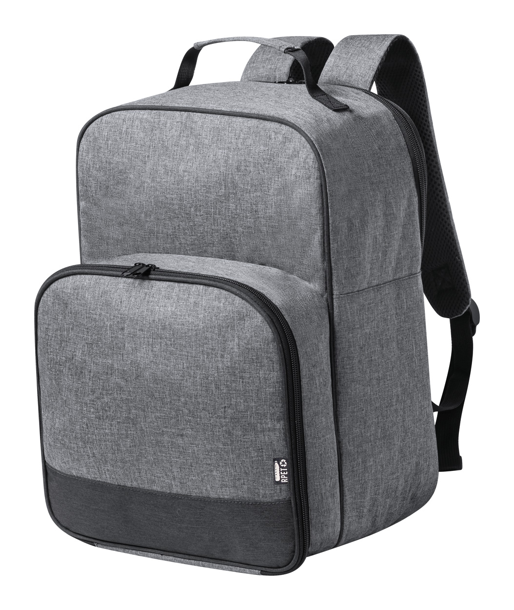 Cooling picnic backpack KAZOR made of recycled material - grey