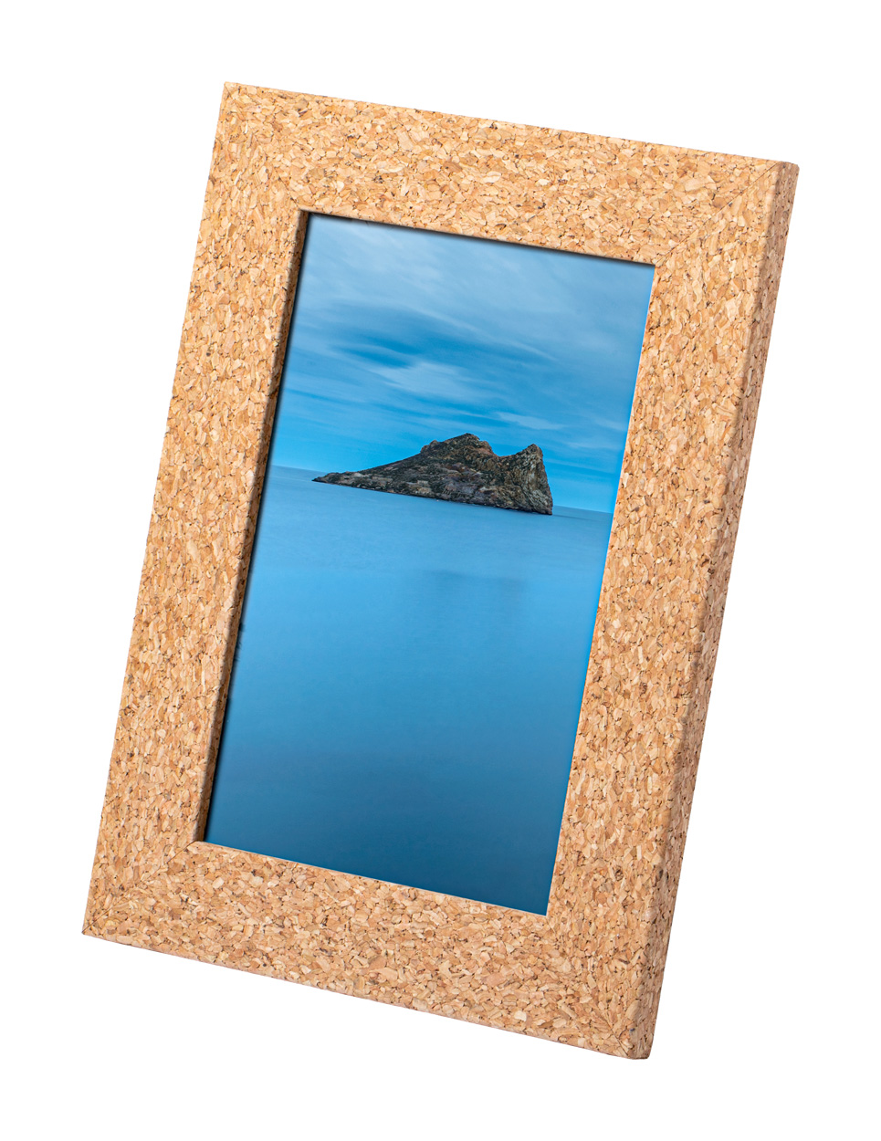 Cork photo frame TAPEX, 10x15 cm - natural