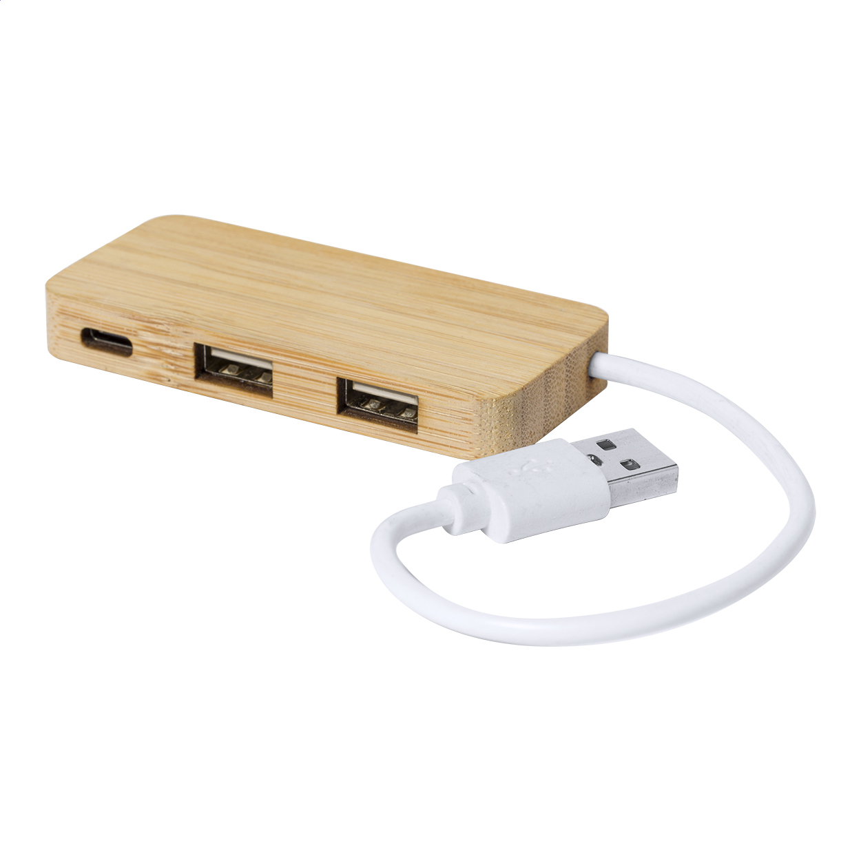 BooHub  USB hub Přírodní