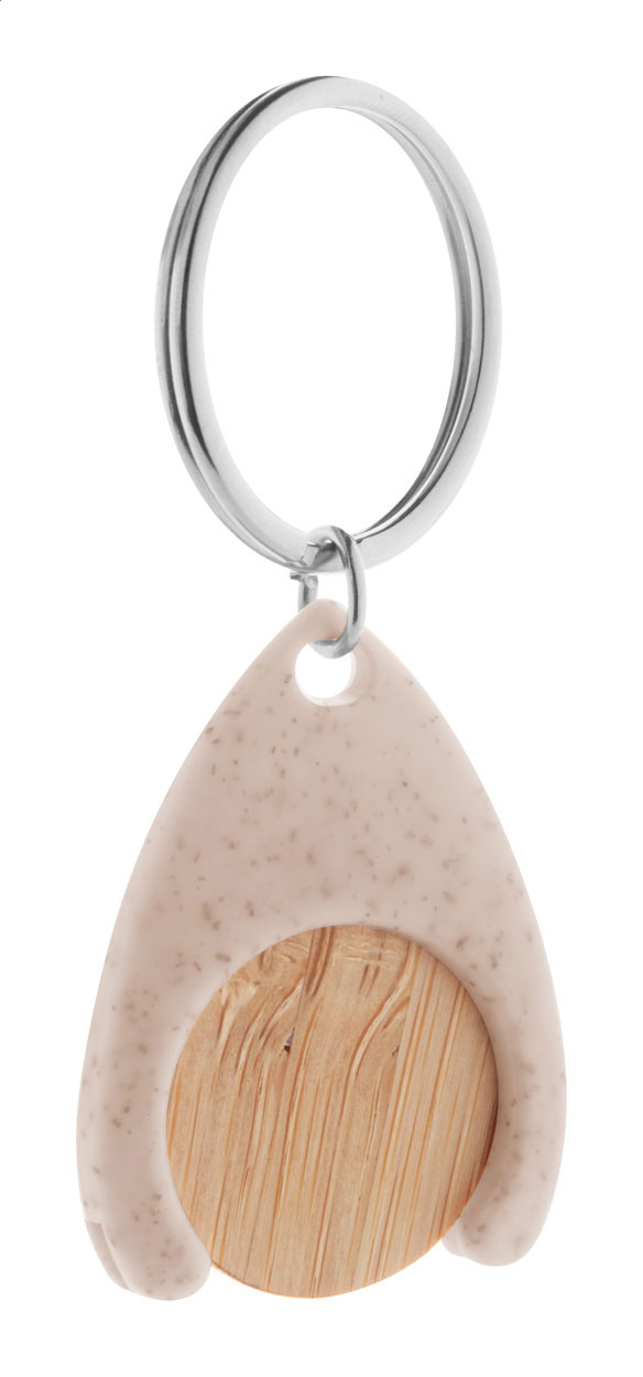 Bambusový žeton do nákupního košíku BOINC - přírodní