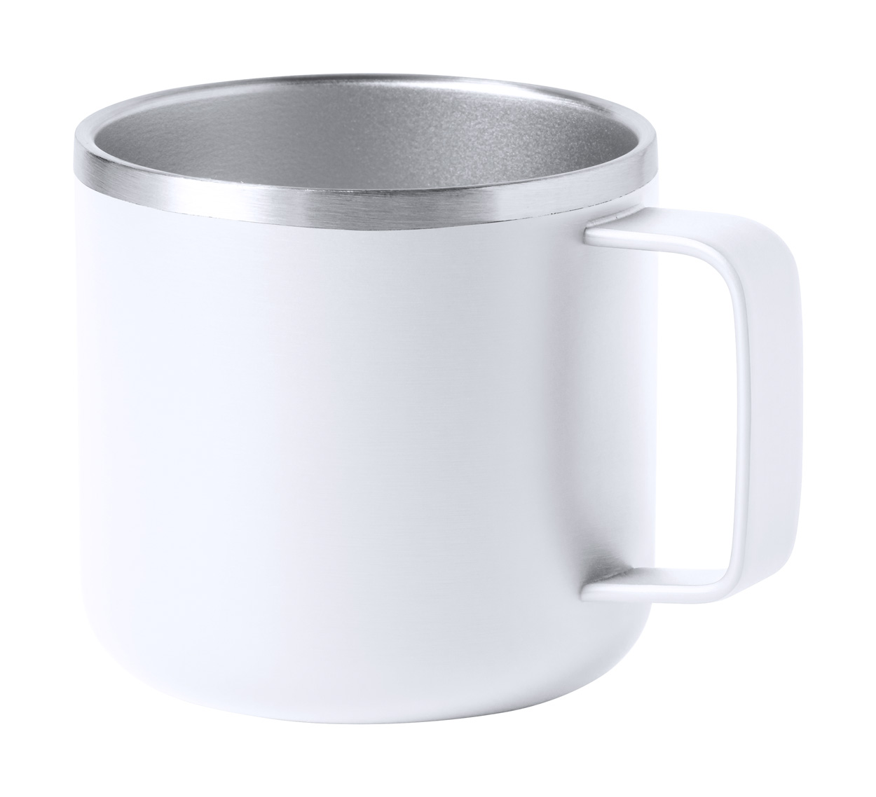 Metal mug with handle SHIRLEY, 350 ml