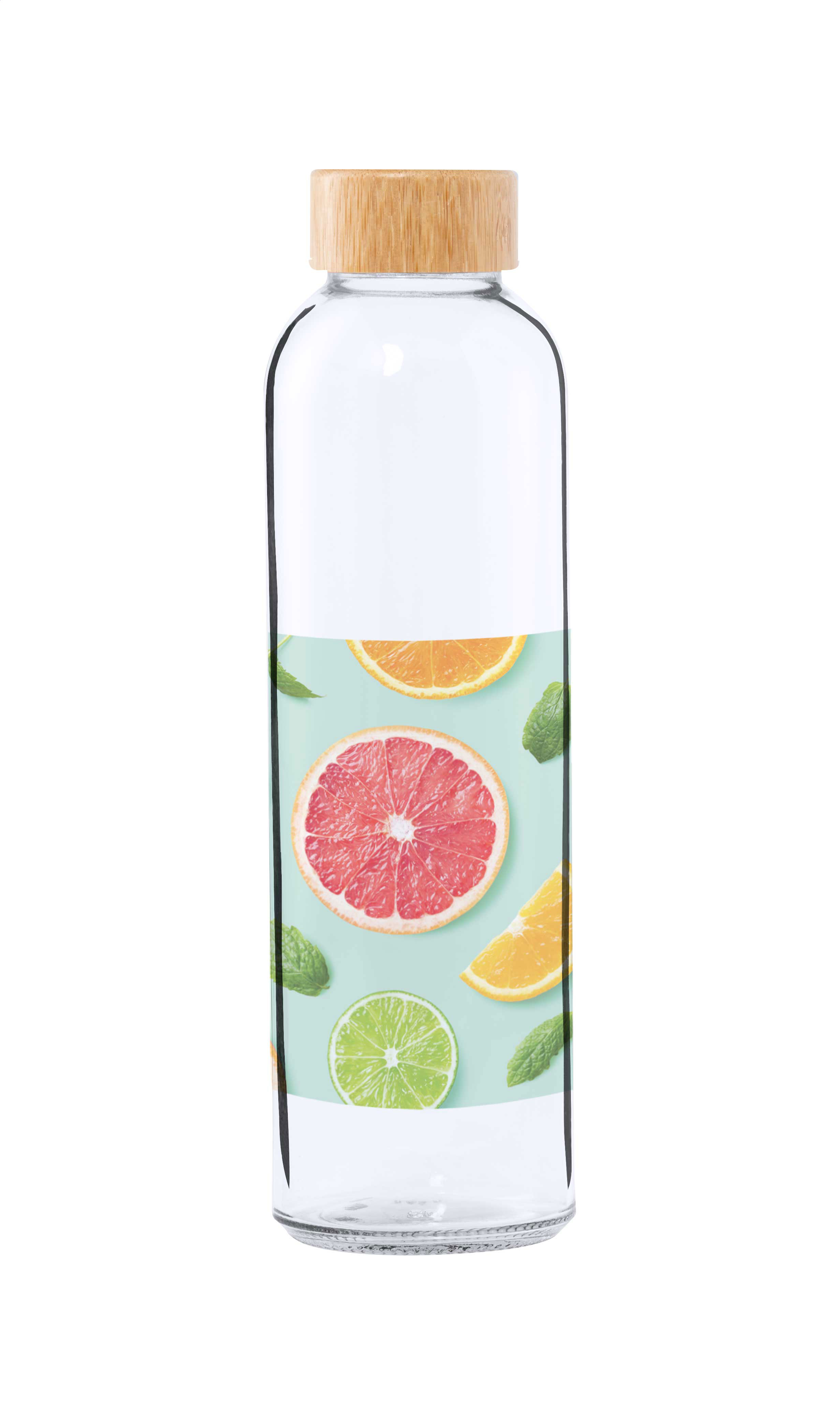 Bokol skleněná láhev Průhledná, Přírodní