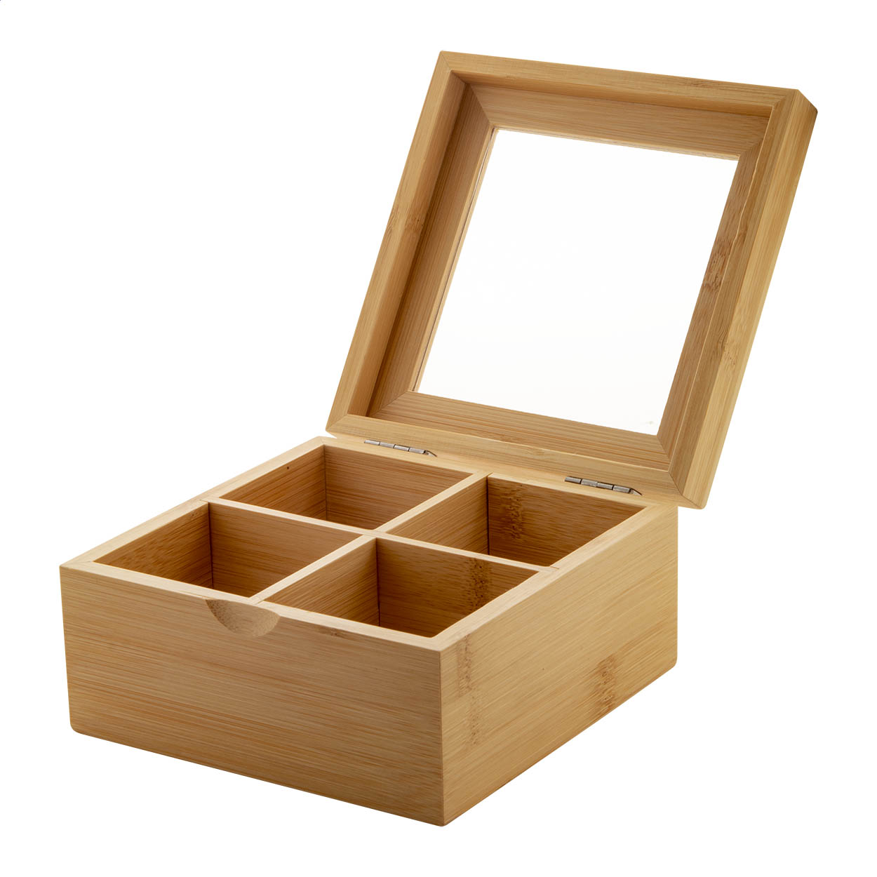 Bambusový box na čaje BANCHA - přírodní