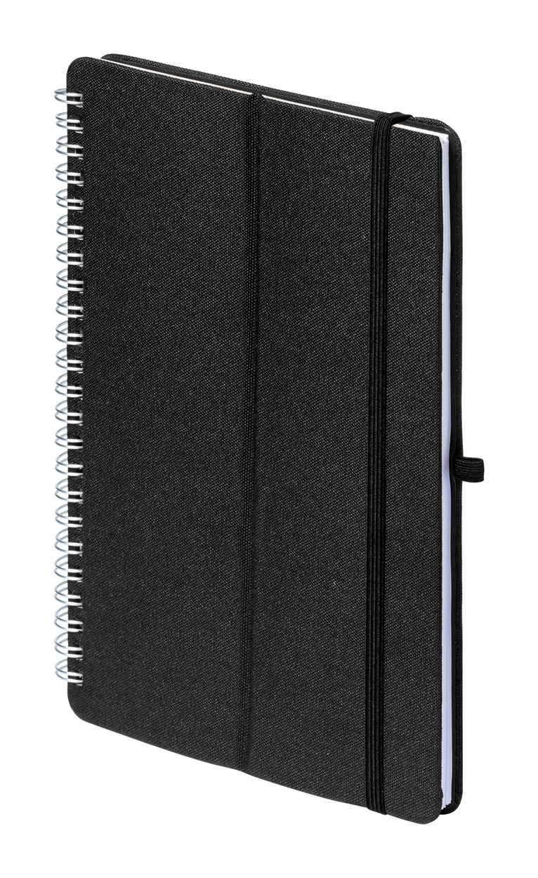 Spiral notebook MAISUX made of RPET, A5