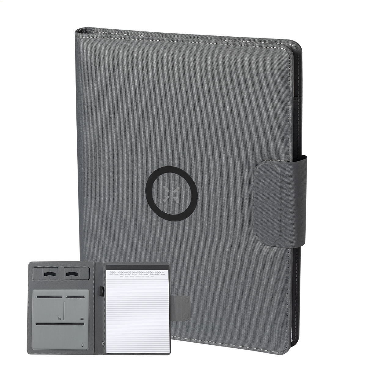 Gredox A4 RPET sloha na dokumenty Šedá