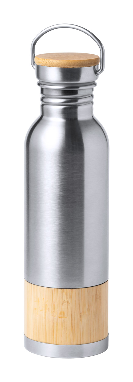 Nerezová sportovní láhev GAUCIX, 750 ml - stříbrná