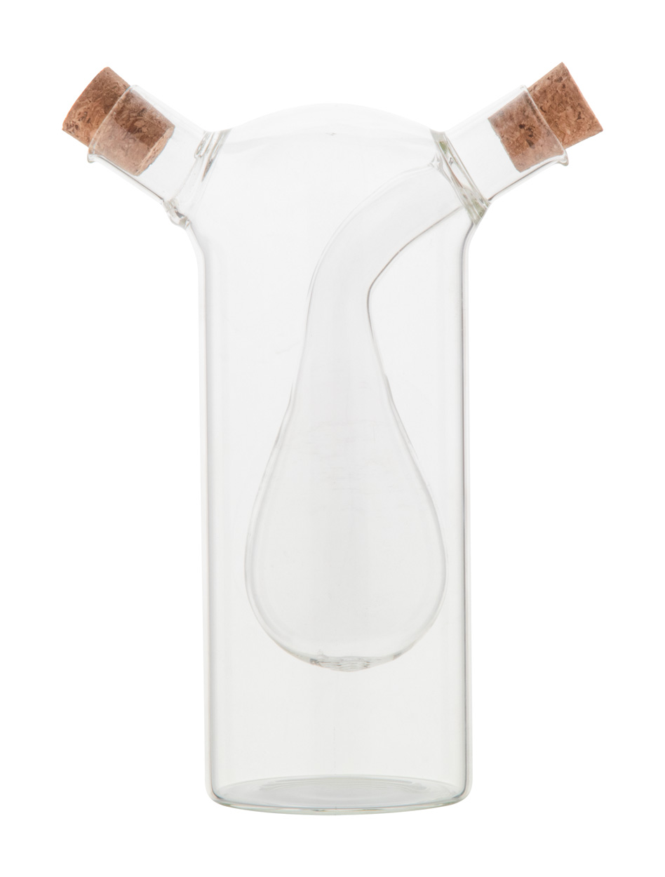 Glass oil and vinegar bottle VINAIGRETTE - transparent