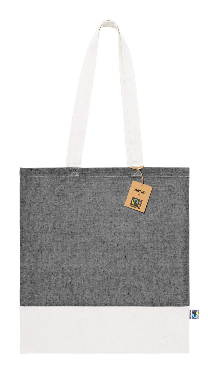 Látková nákupní taška ANNET z fairtrade bavlny