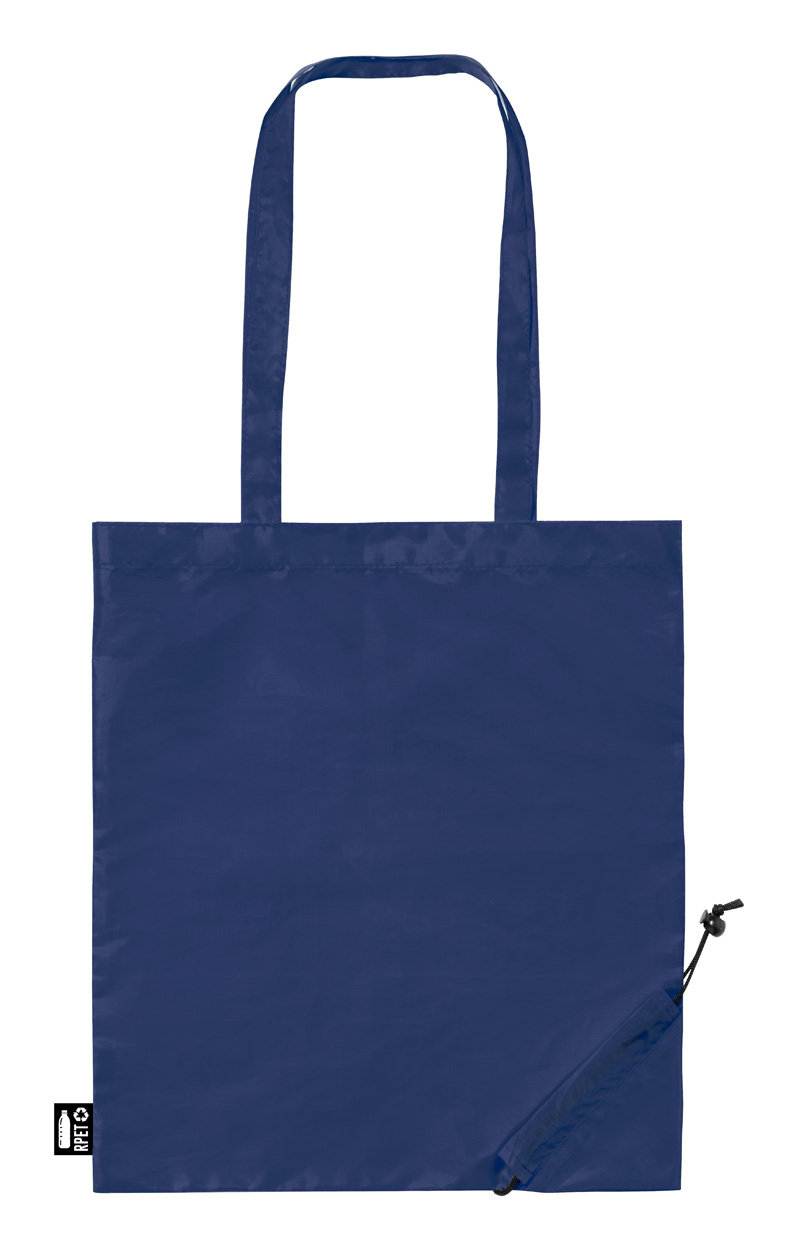 Polyesterová skládací nákupní taška LULU z RPET materiálu