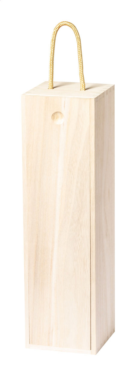 Saxony dárková taška na láhev Přírodní