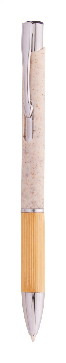 Plastové kuličkové pero BOOKOT z pšeničné slámy