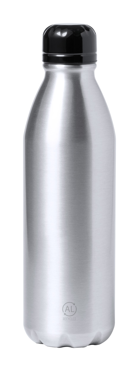 Metal sports bottle KRISTUM, 750 ml - silver