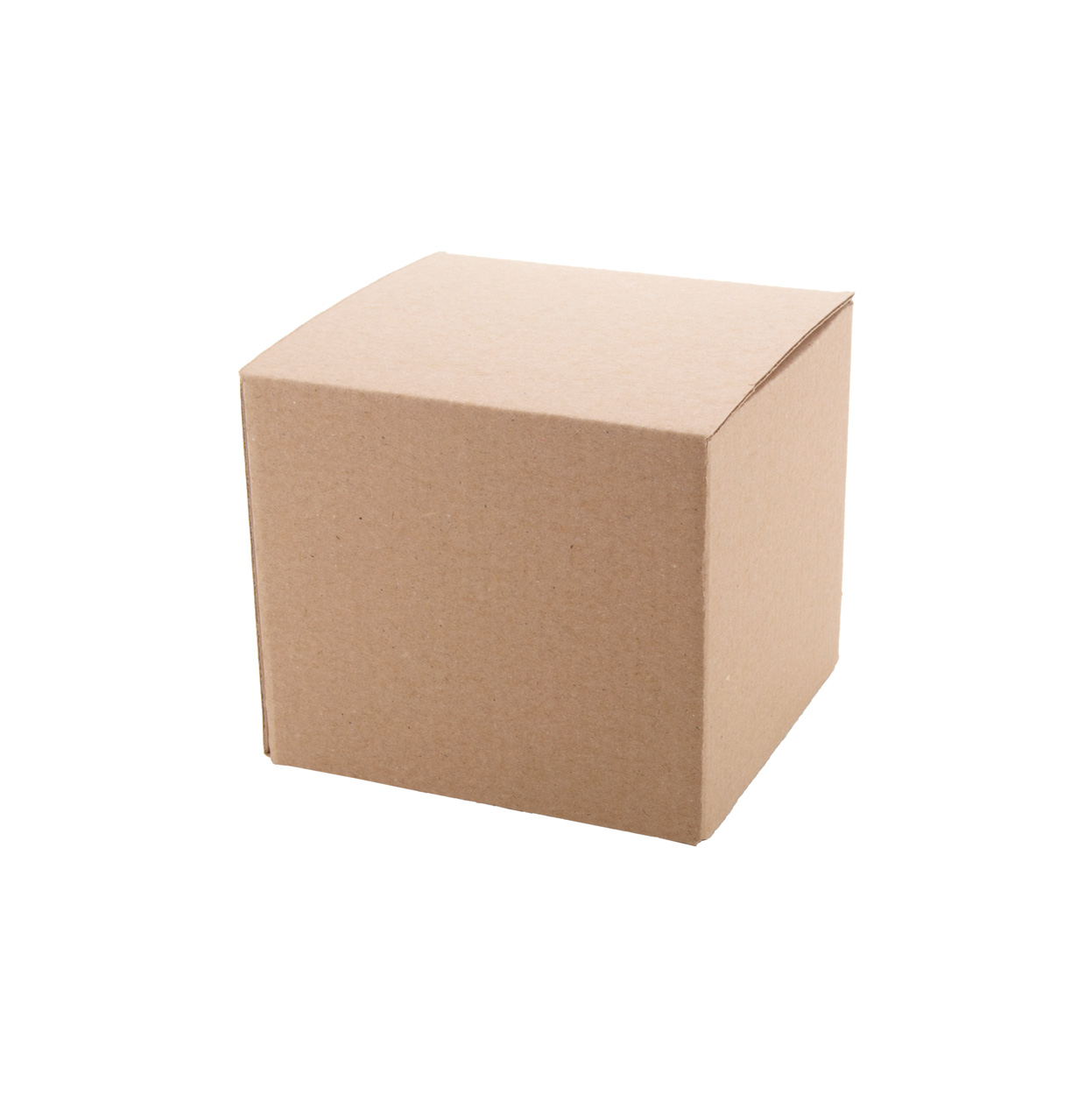Papírová krabička na hrnky THREE ECO - přírodní
