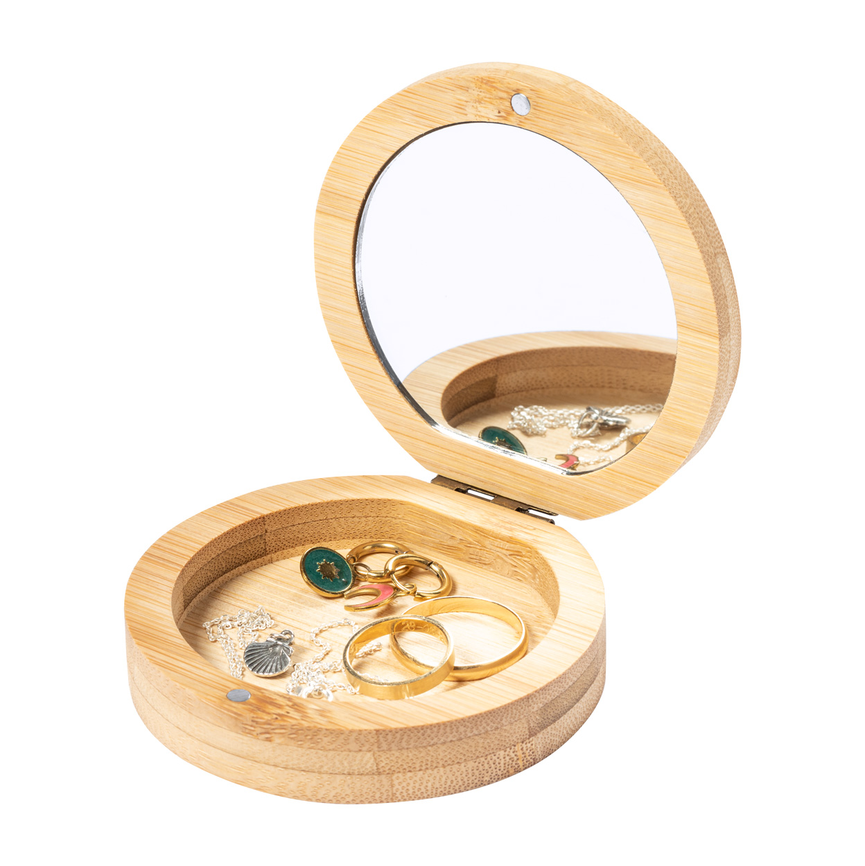 Bamboo jewellery box GONZALEX - natural