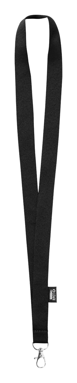 Polyester lanyard LORIET made of RPET material