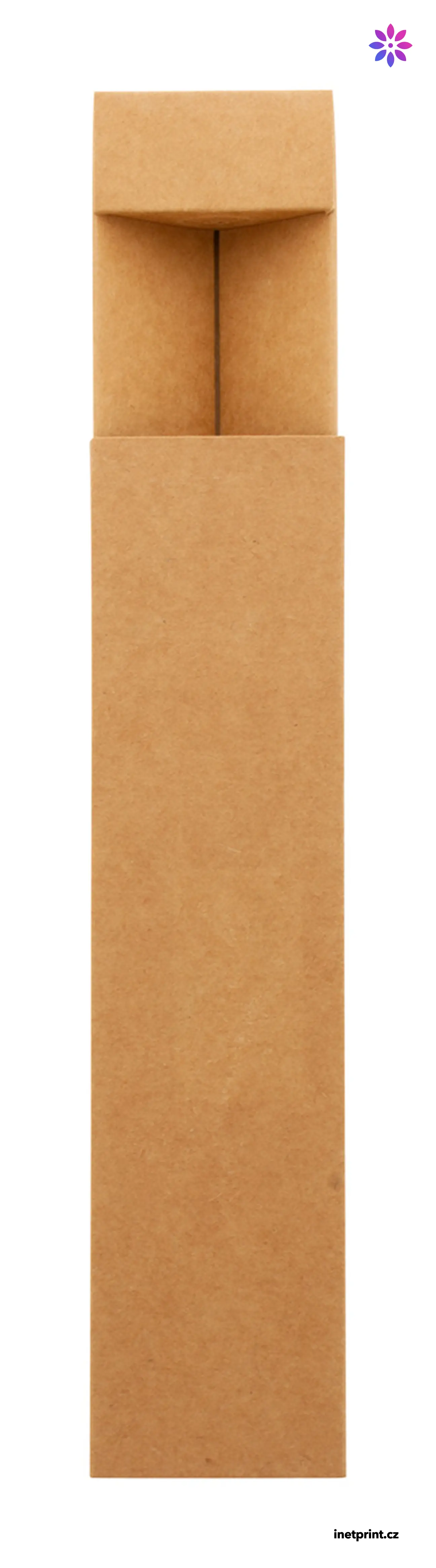 Papírová krabička na pero KRARA - přírodní