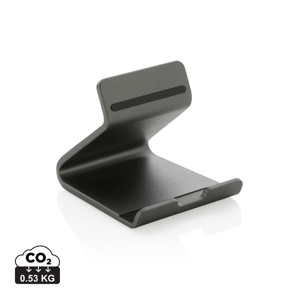 RCS recycled aluminium tablet & phone stand Terra RANT - grey
