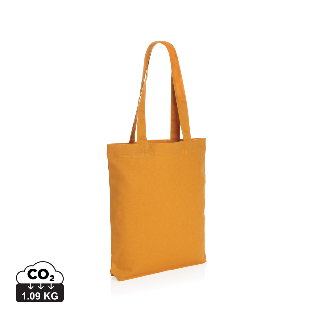 Recycled canvas shopping bag GOLDS, Impact collection