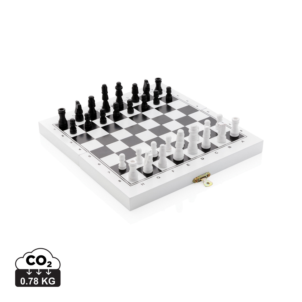 Deluxe 3-in-1 boardgame in box BIALY - white