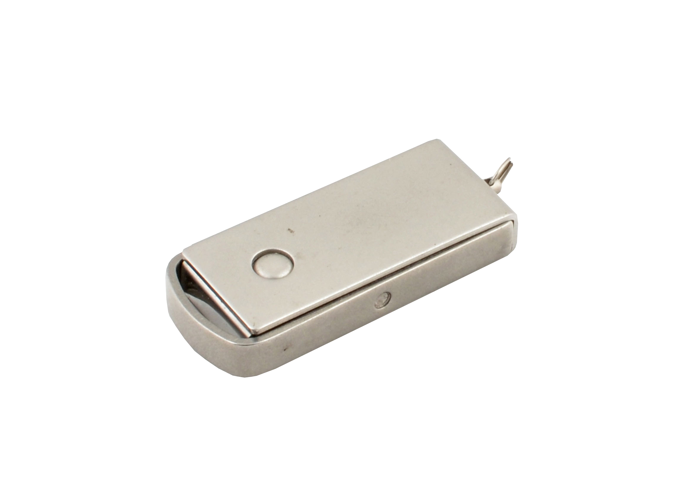 Klasický USB flash disk DENVER stříbrná