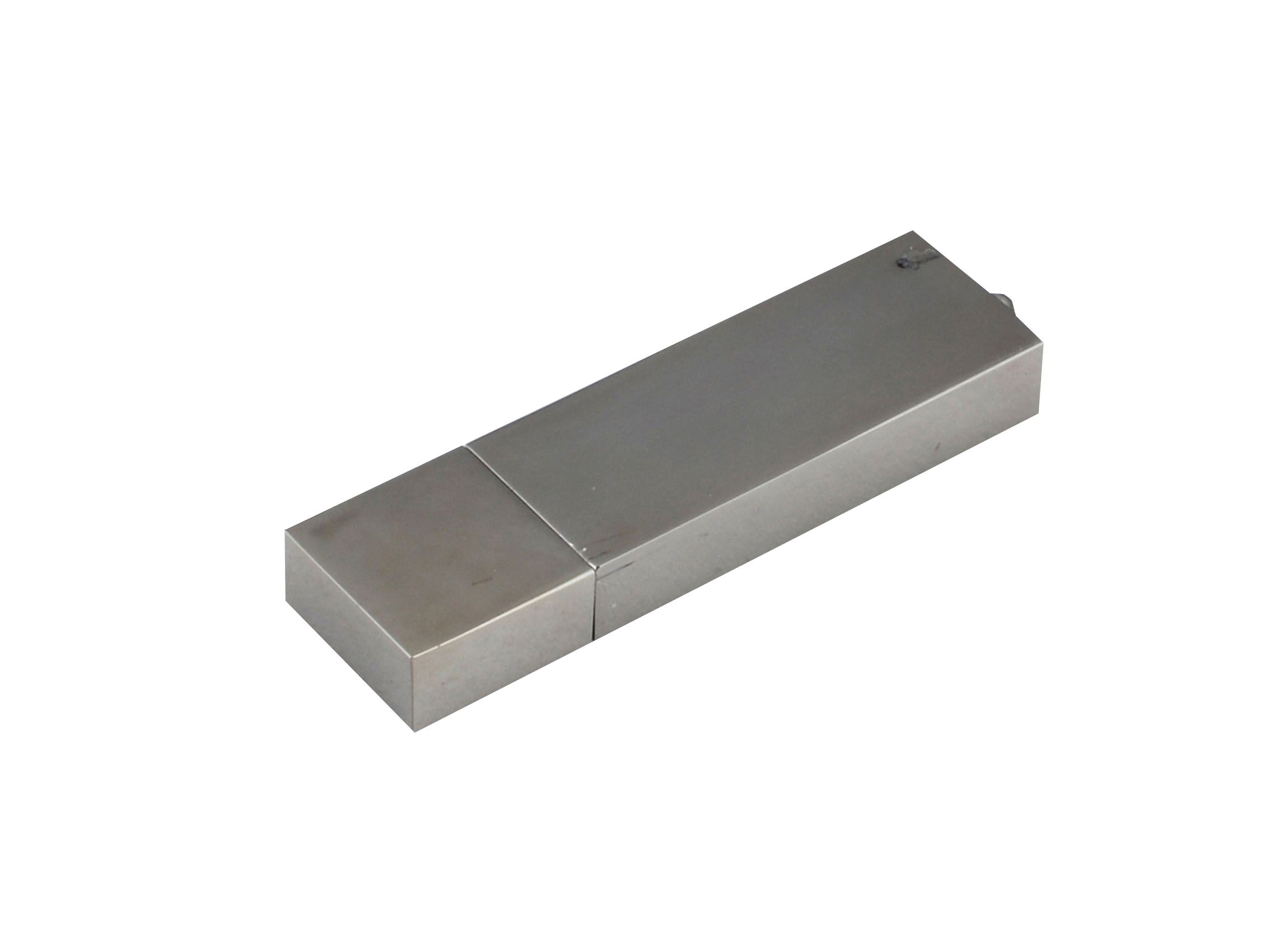 Klasický USB flash disk CAPRON stříbrná