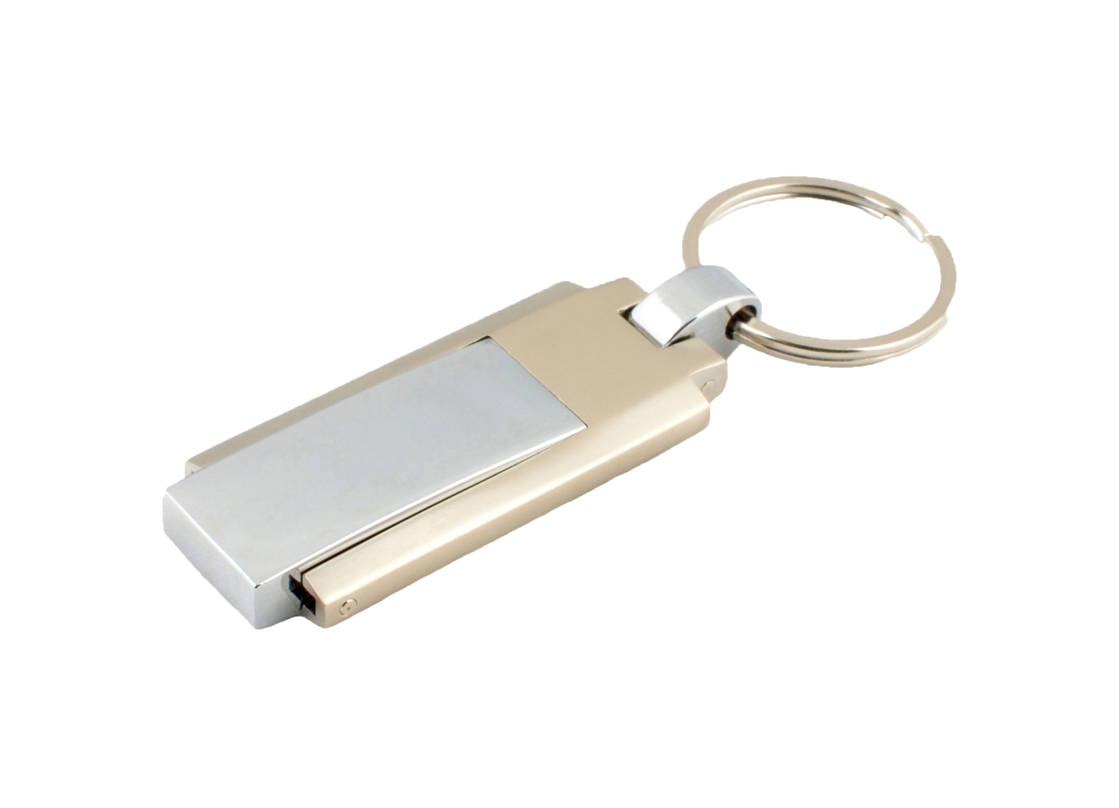 Klasický USB flash disk FLINT stříbrná