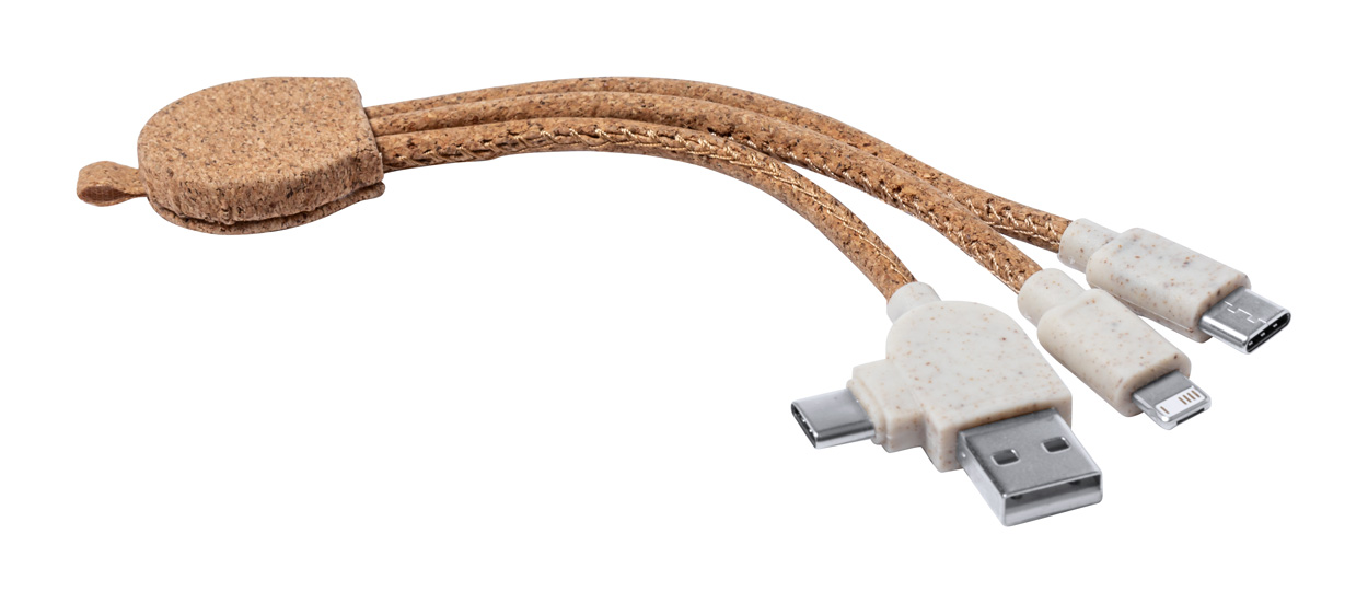 Stuart USB nabíjecí kabel Přírodní